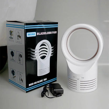 Portable Bladeless Fan For Quiet Efficient Cooling