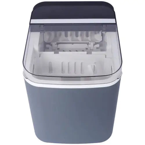 Portable Self-Cleaning Ice Maker Machine With Basket And Scoop, 9 Cubes In 6 Mins, Ideal For Home, Kitchen, ETL And FDA Certificate.