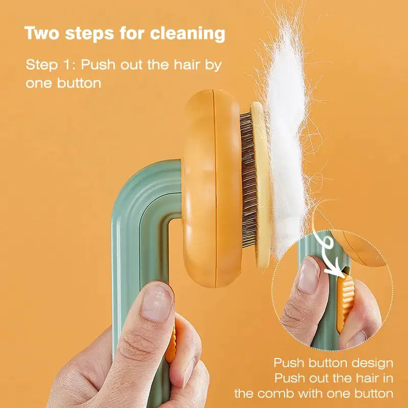 Self Cleaning Pet Grooming Tool