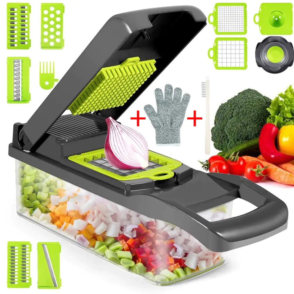 10 in 1 Multifunctional Cutter Shredder Slicer