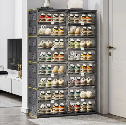 Plastic Shoe Storage Cabinet