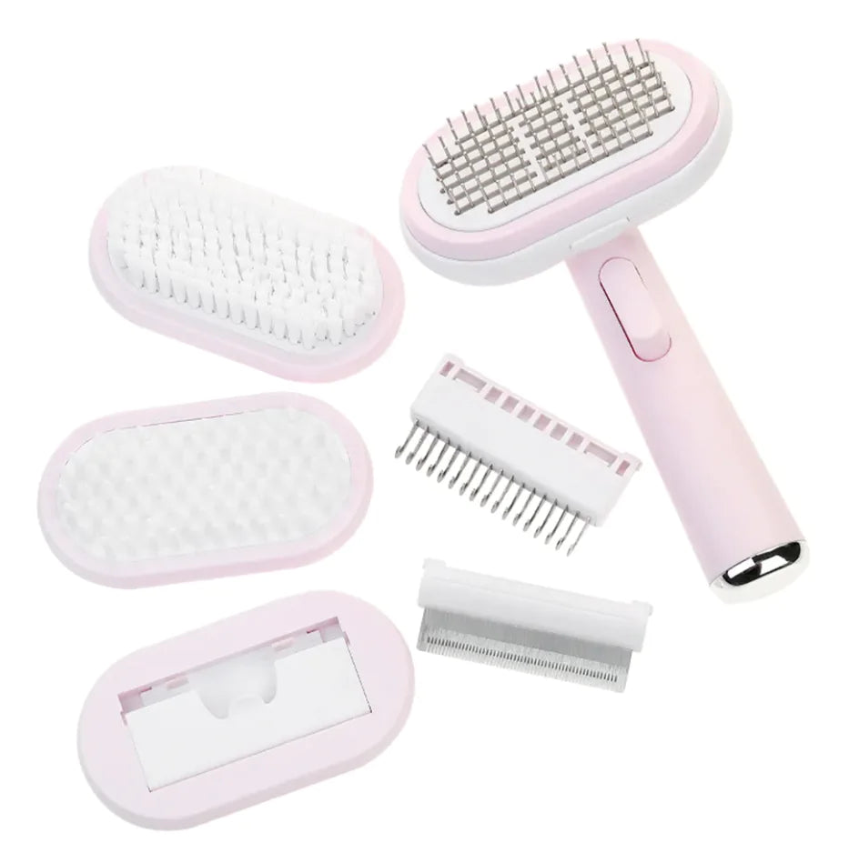 Pet Brush Self Cleaning Slicker