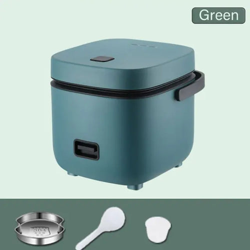 Mini Multi-Function Rice Cooker with Non-Stick Pot - Porridge and Soup Maker, EU Plug