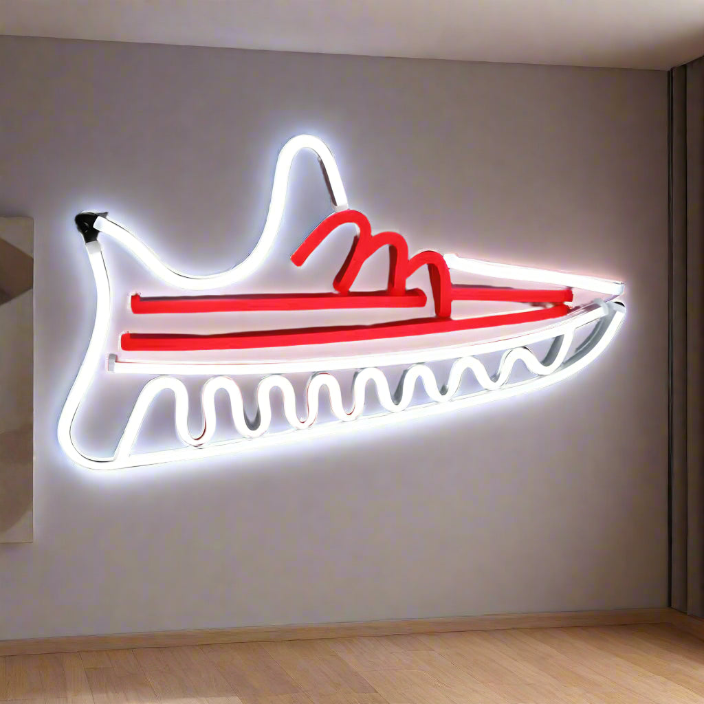 Shoes Neon Light LED Neon Light Sign Board