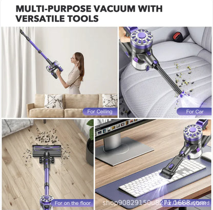 Portable Telescopic Vacuum Cleaner for Household Cleaning