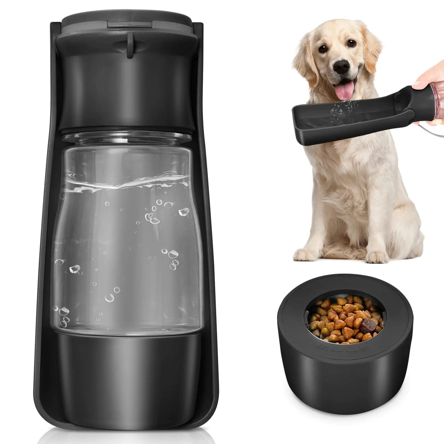 Travel Pet Water and Food Container