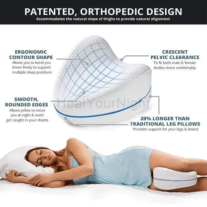 Orthopedic Memory Foam Leg Pillow