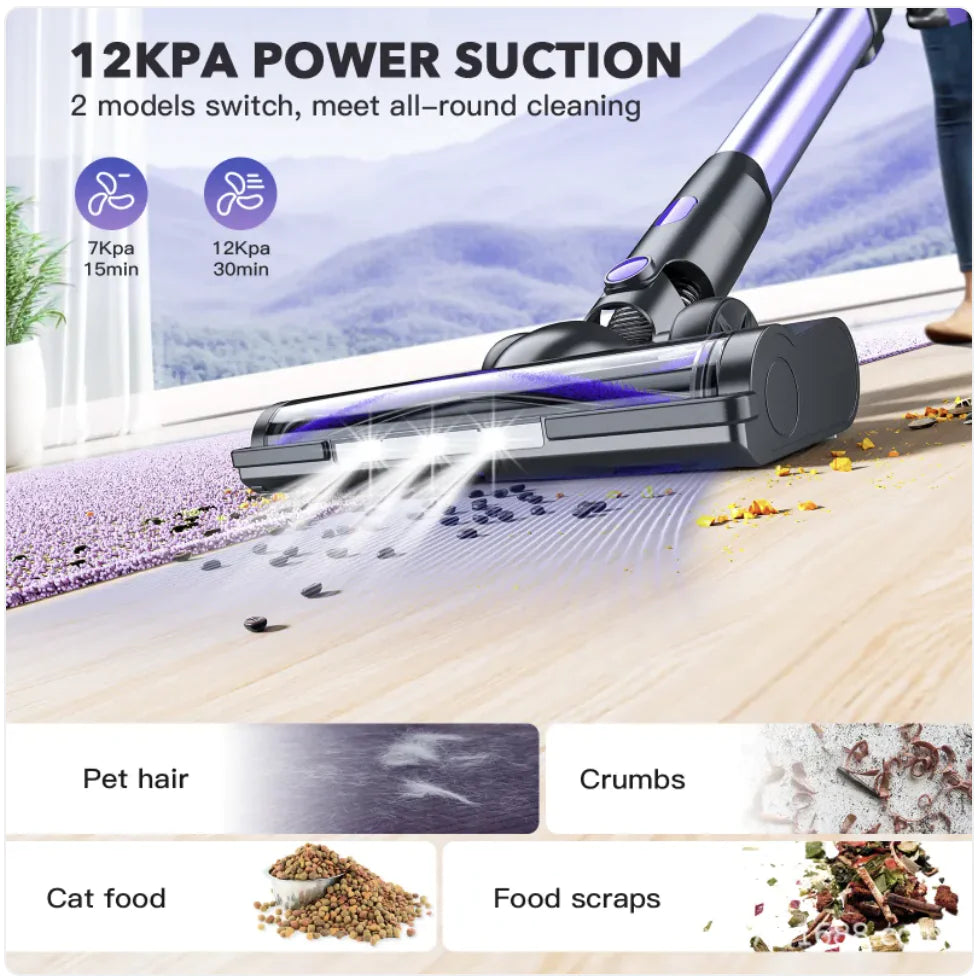 Portable Telescopic Vacuum Cleaner for Household Cleaning