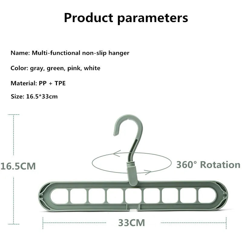 2-Piece Magic Multi-Port Support Hangers