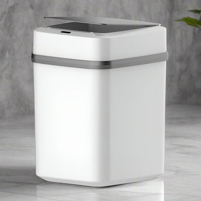 Automatic Smart Trash Can With Lid