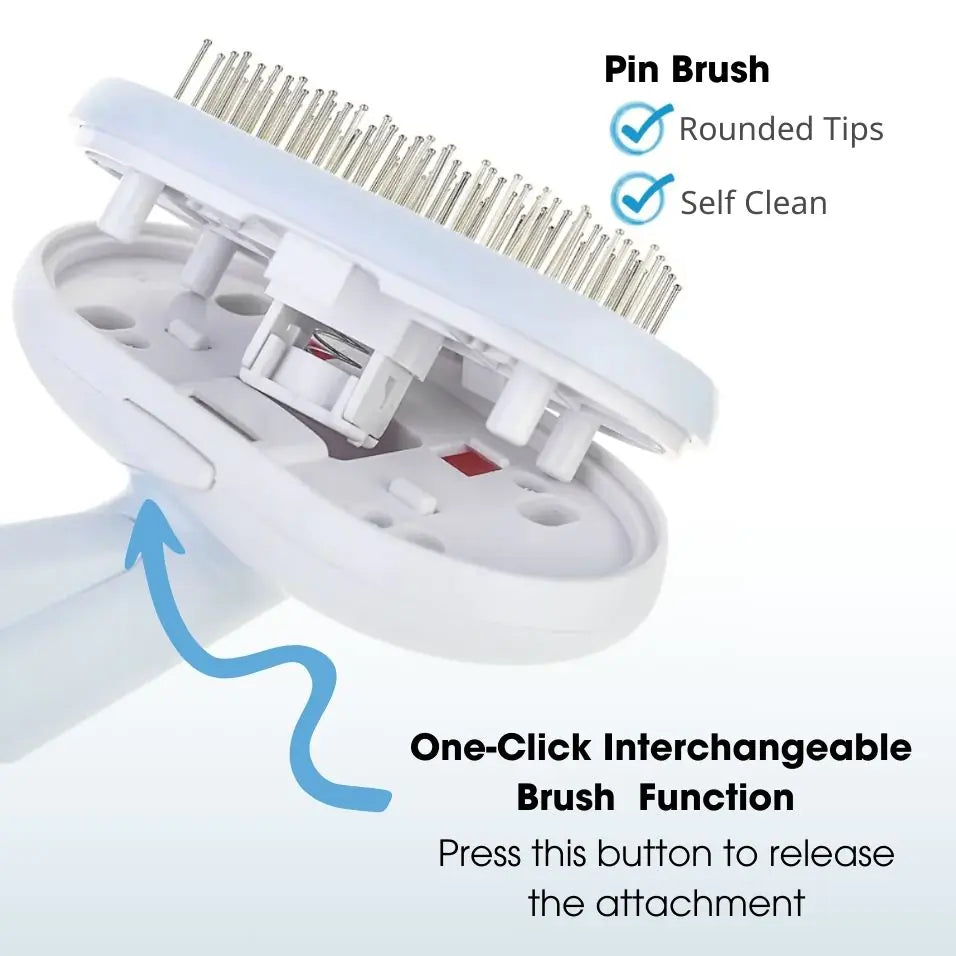 Pet Brush Self Cleaning Slicker