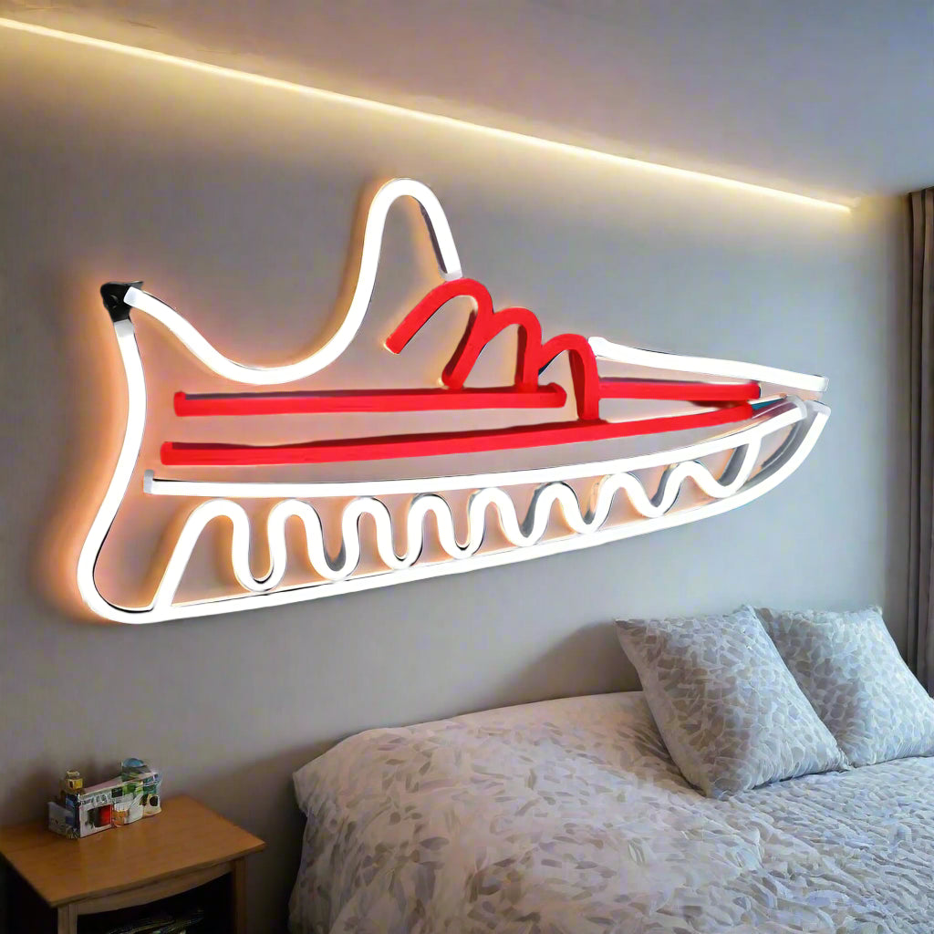 Shoes Neon Light LED Neon Light Sign Board